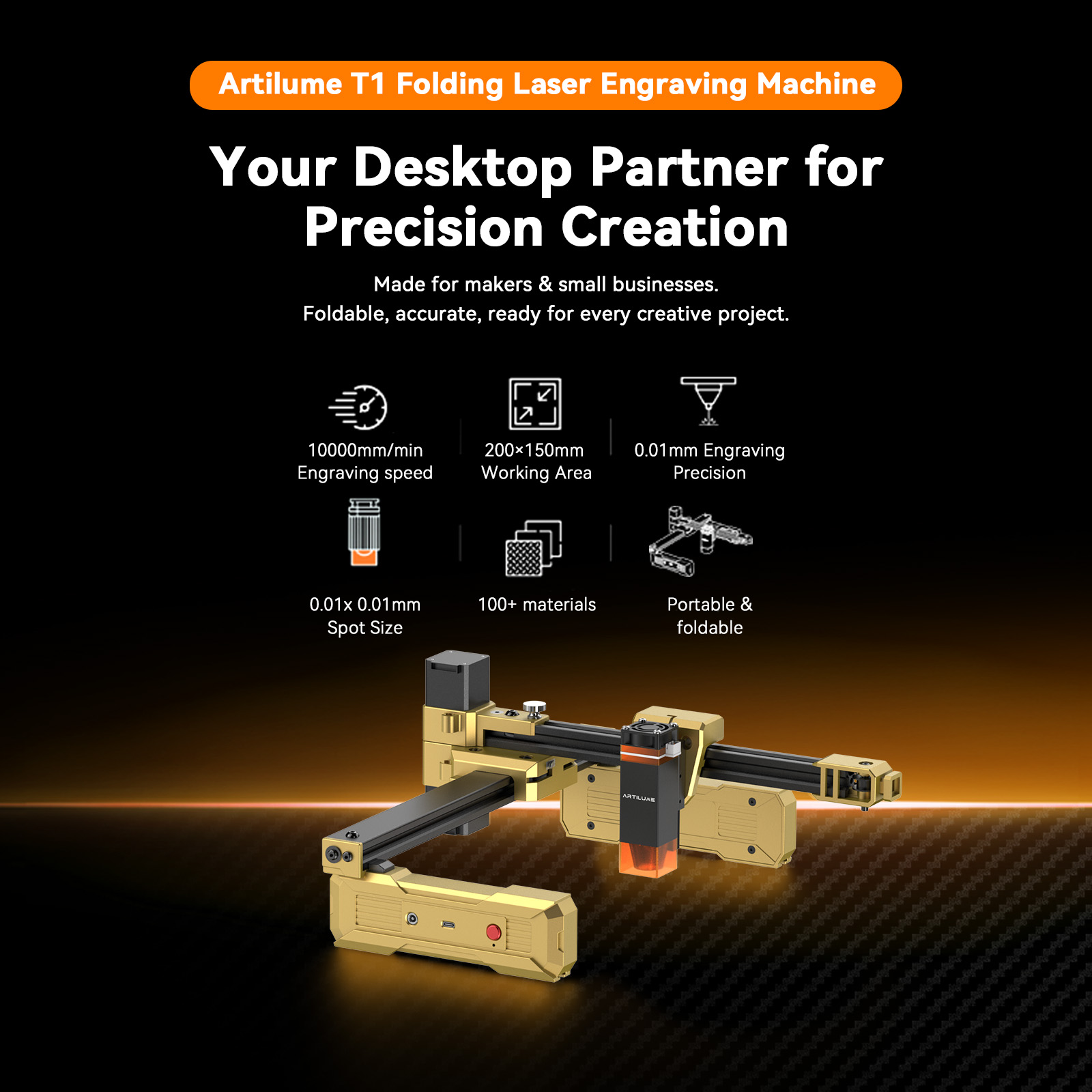 Artilume T1 7W Laser Engraver  - Industrial Handheld Laser Engraver 评论和价格