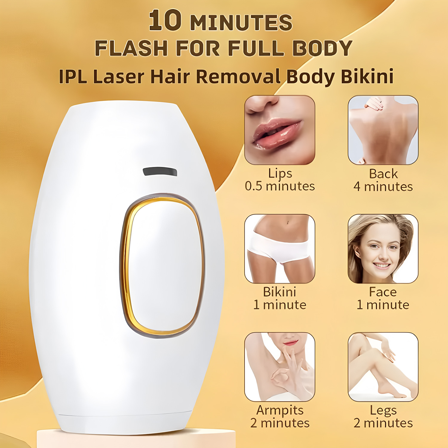 With EU Plug Electric Depilato - Industrial Laser Removal 评论和价格