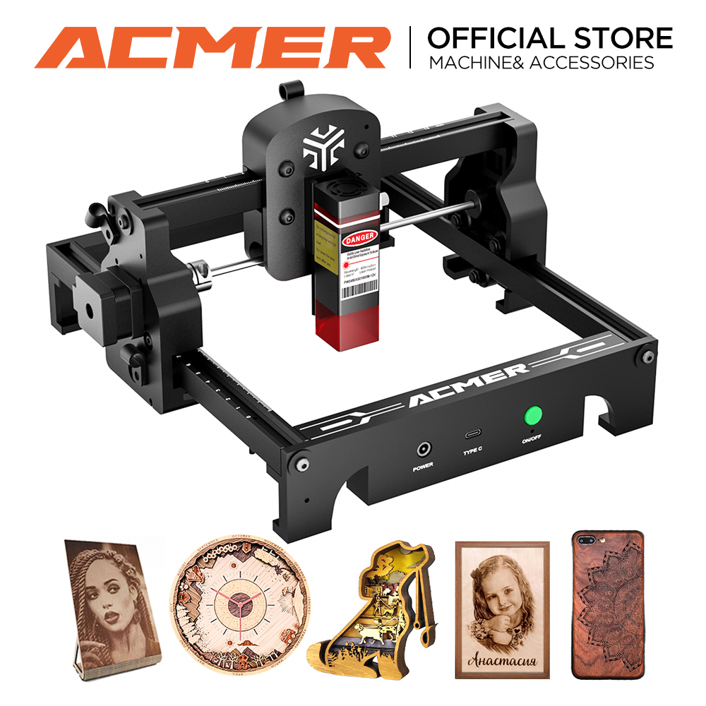 ACMER S1 Laser Engraving 6W/3. - Industrial Handheld Laser Engraver 评论和价格