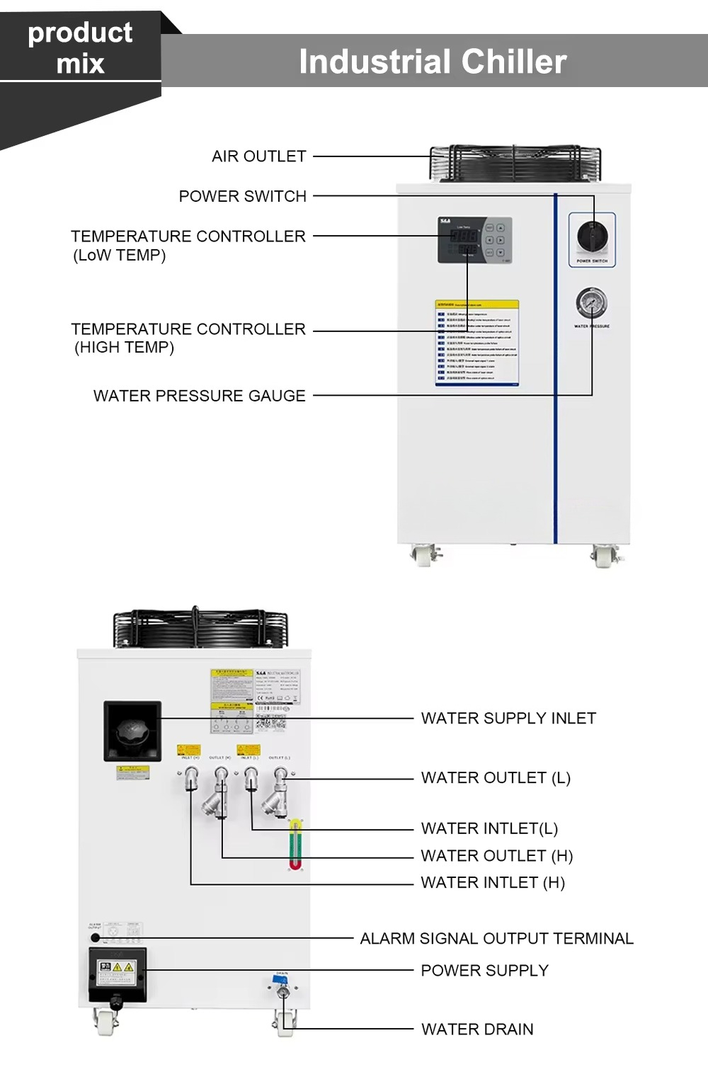 Air Water Chiller for Fiber La - Industrial Grade Laser Engraver 评论和价格